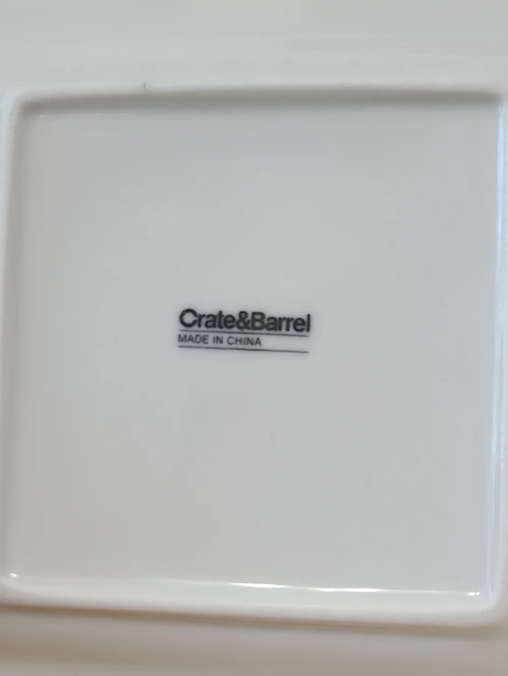Crate&Barrel Trendy Square Snack/ Cheese Entertainment 6